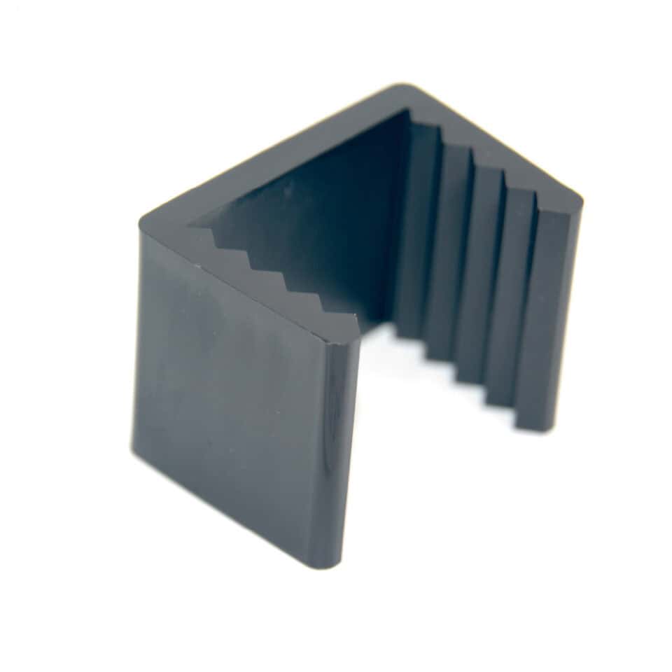 Opvulblokje voor houten panelen 25mm (ZWART)