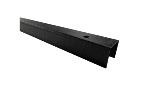 U - profiel TOP/ONDER 40/45/40mm - L. 2000mm