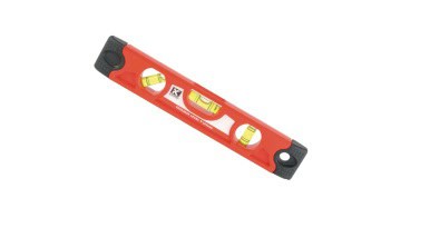 Compacte Magnetische waterpas TORPEDO L. 230mm met V-groef
