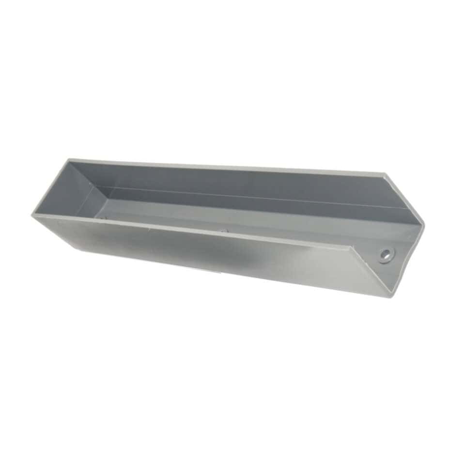 Betonplaathouder PVC U-model L. 300mm (GRIJS)