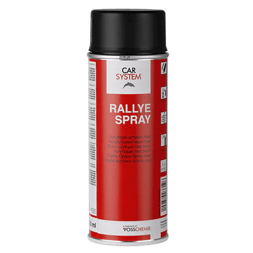 Spuitbus Rallye Spray ZWART matt (400 ml) - RAL 9005M