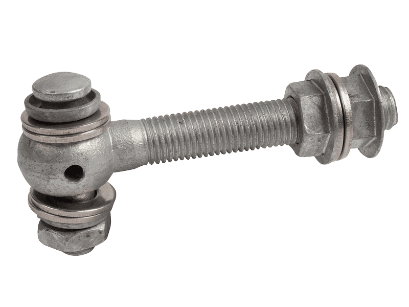 Oogboutset warmbad gegalvaniseerd M20 - Lengte 150mm