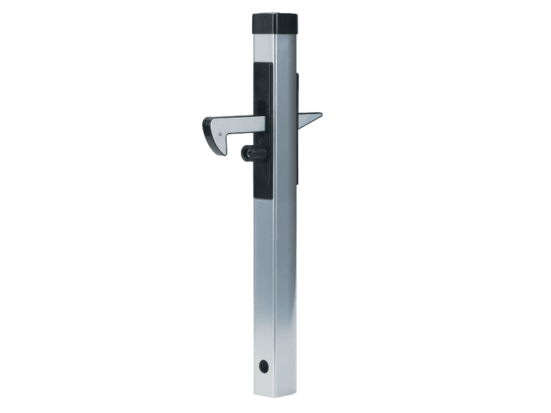 Aluminium poortvanger voor 40 mm tot 60 mm type Locinox IN-GATE CATCHER