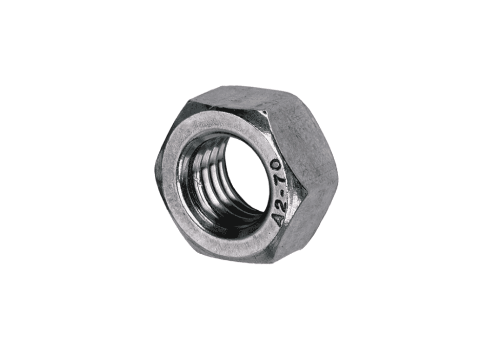Zeskantmoer inox M10 a2 - DIN934
