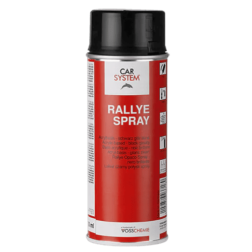 Spuitbus Rallye Spray ZWART glans (400 ml) - RAL 9005