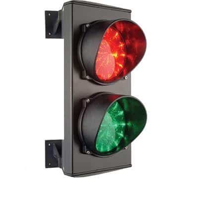 Verkeerslicht rrod / groen LED 230 v.