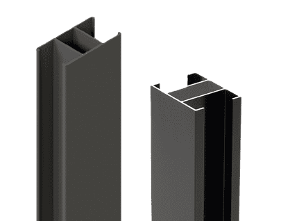 Aluminium Gleufpalen